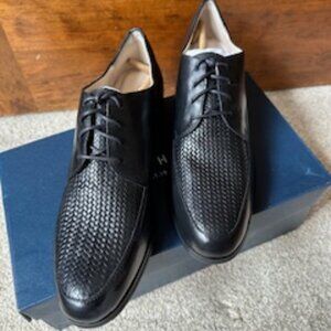 Cole Haan | Micaela Weave Oxford II, Black Leather (Size 11B) NEVER WORN